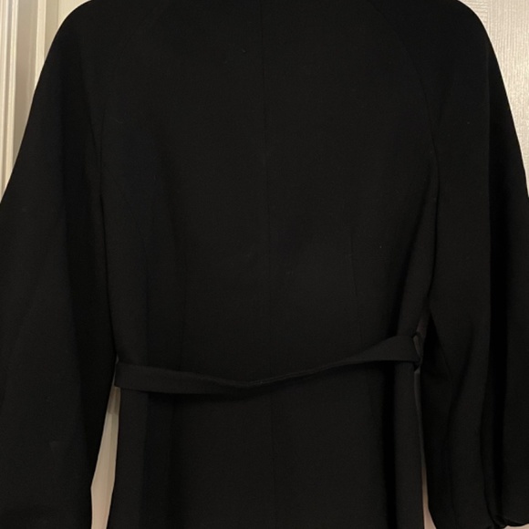 LK Bennett Black Belted Blazer US 6 UK 10 - Picture 2 of 7